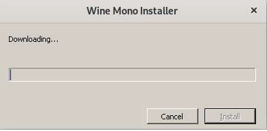 Установить Wine Mono Installer