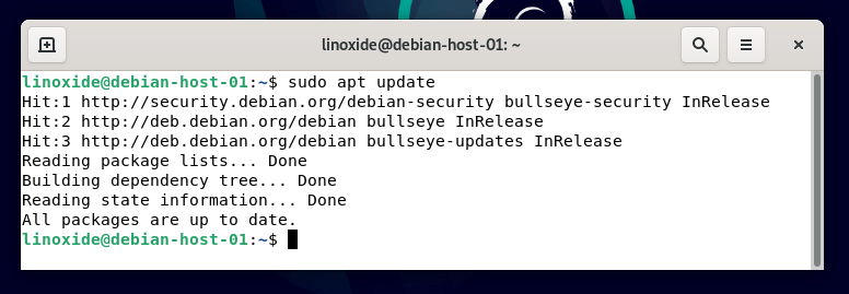 Обновление системы Debian 11 для включения SSH