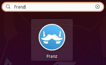 Поиск Franz