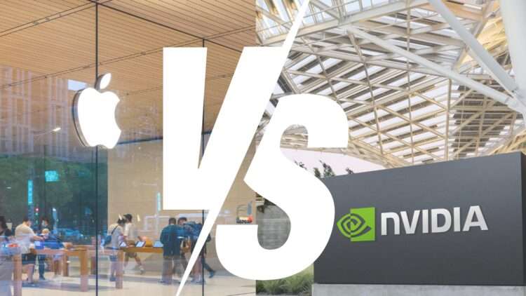 NVIDIA угрожает лидерству Apple в битве за звание самой ценной компании