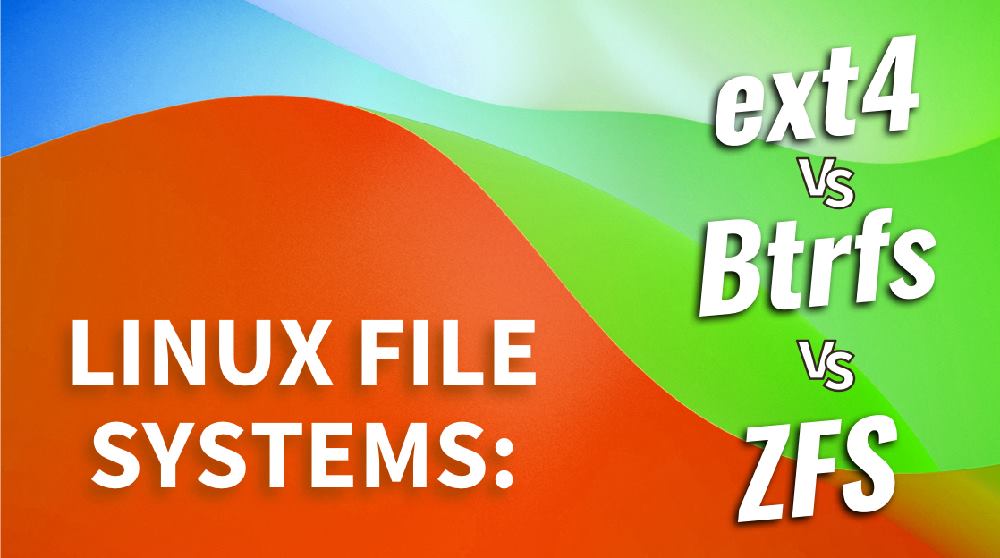 Сравнение файловых систем ext4, ZFS и Btrfs