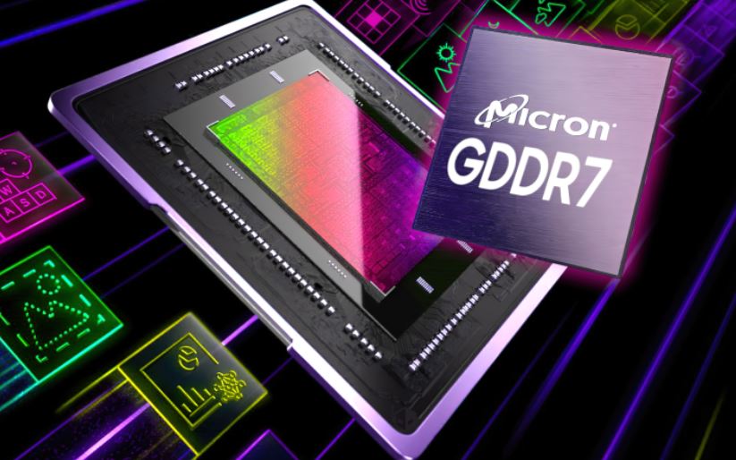 Micron GDDR7 Революция в производительности игр +30% FPS!