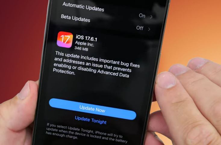 Важное обновление iOS 17.6.1