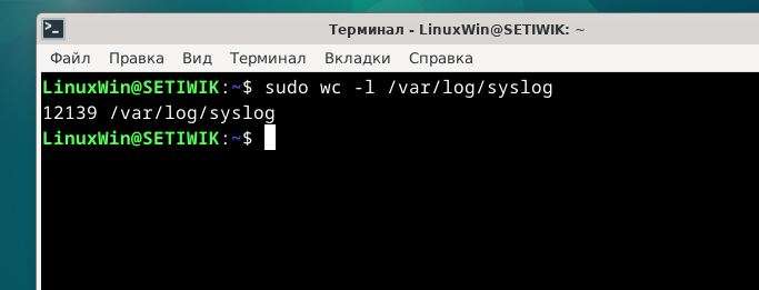 Команда wc Системное администрирование